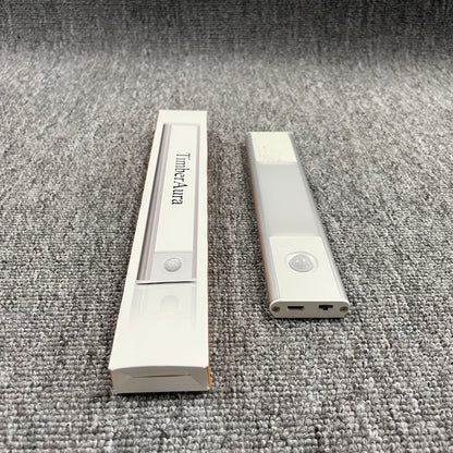 Under Cabinet Lighting,40 LED Rechargeable Battery Operated Motion Sensor Light Indoor, 2 Pack Magnetic Dimmable Closet Lights, Wireless Under Counter Lights for Kitchen, Stairs